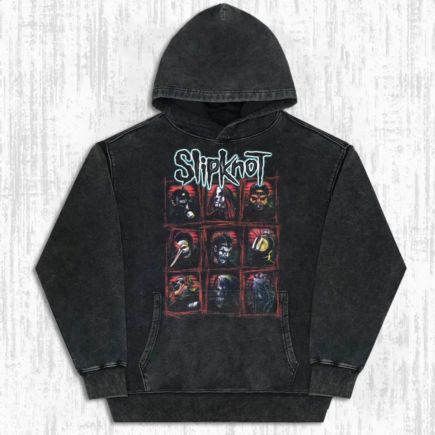 MUSIC SLIPKNOT VINTAGE WASHED TEE