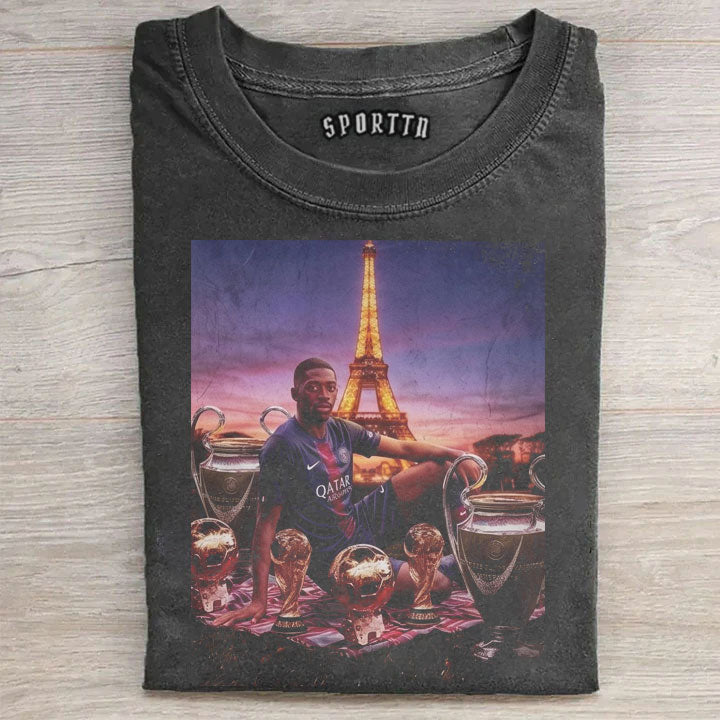 PSG Ousmane Dembélé Champions T-shirt