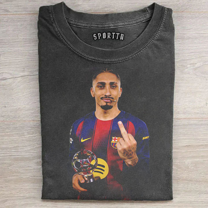 Barcelona Raphinha Funny Meme Graphic Tee