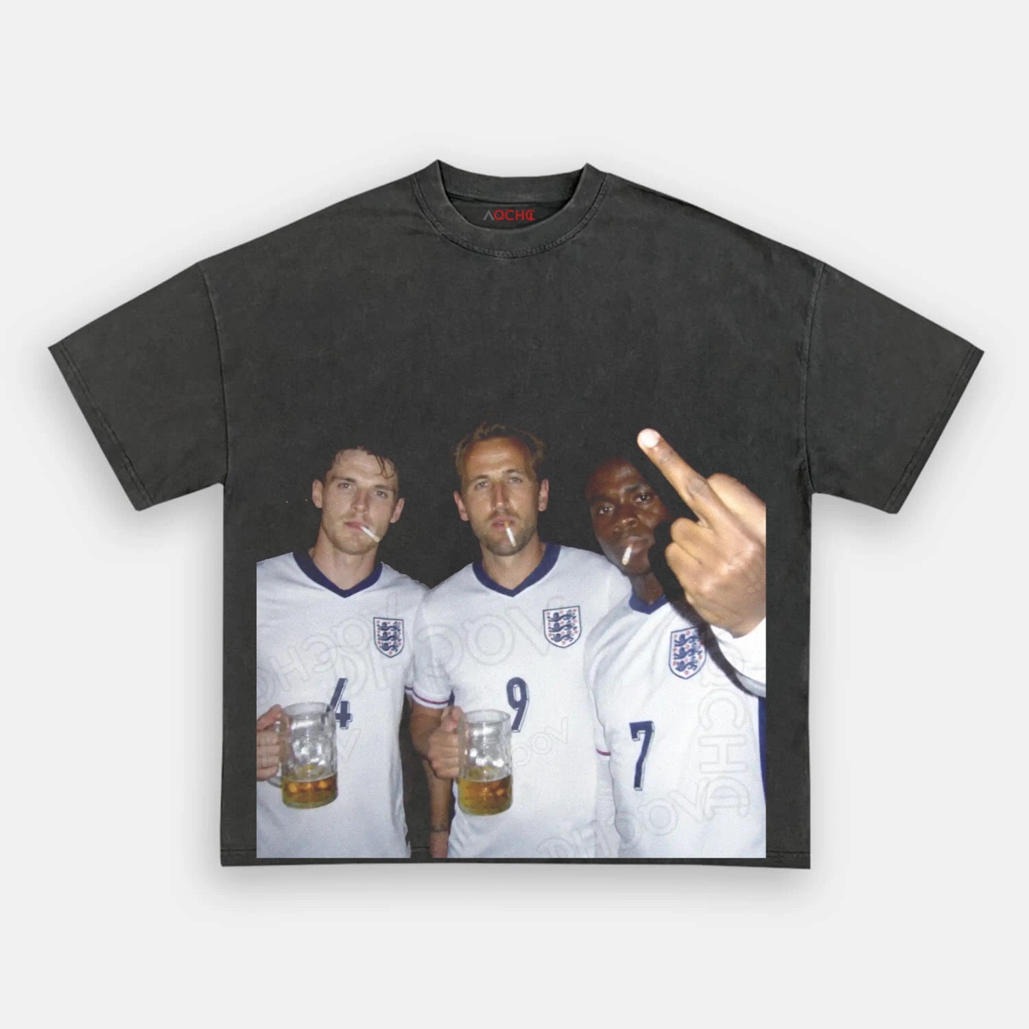 Harry Kane & Bukayo Saka & Declan Rice England Football Style Tee