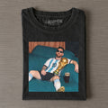 Lounging Messi Argentina Funny Vintage Tee