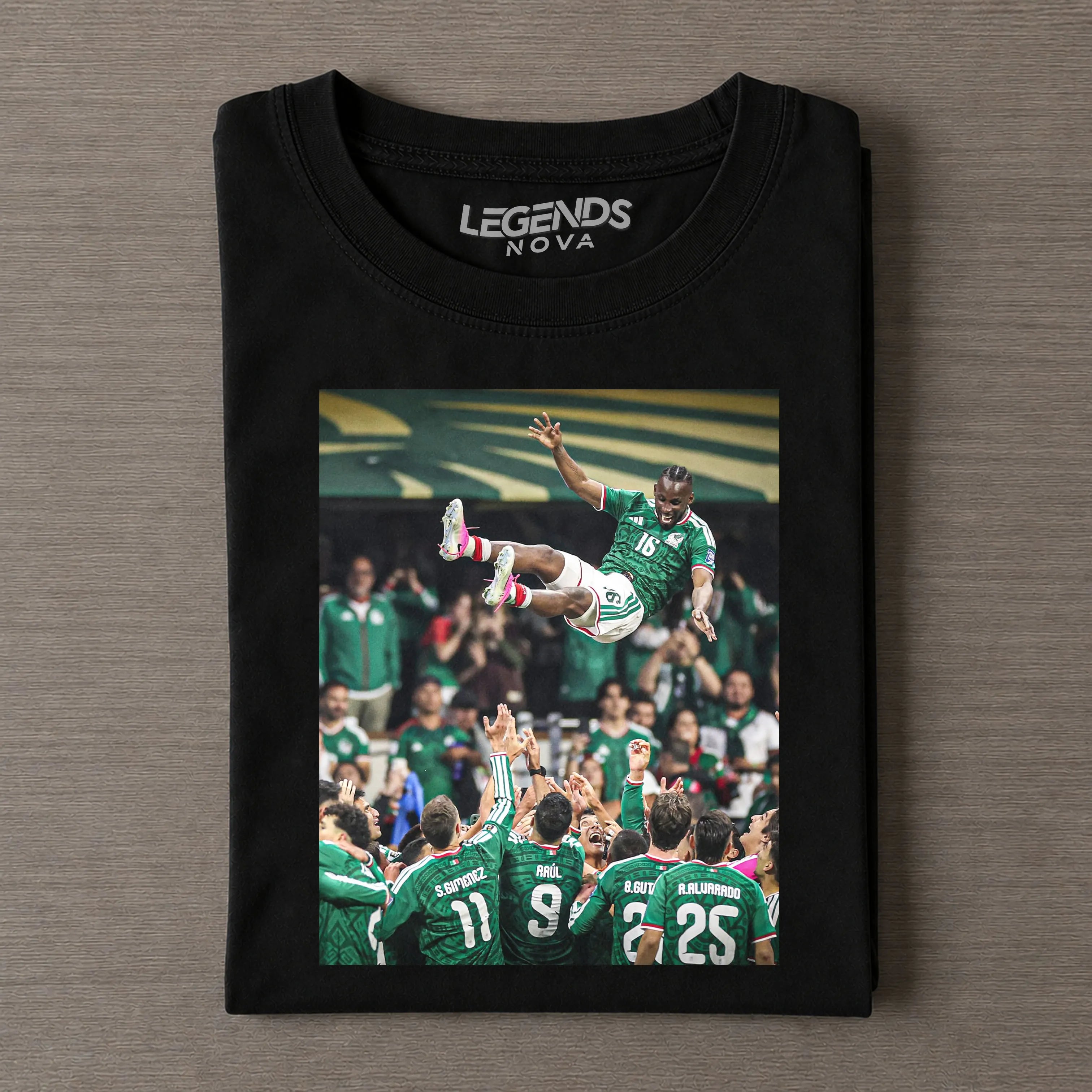 2026 World Cup Mexico Team Honor Julián Quiñones T-Shirt