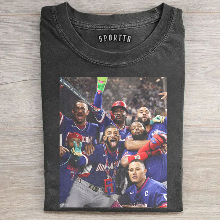 2026 WBC Dominican Republic National Baseball Team TEE