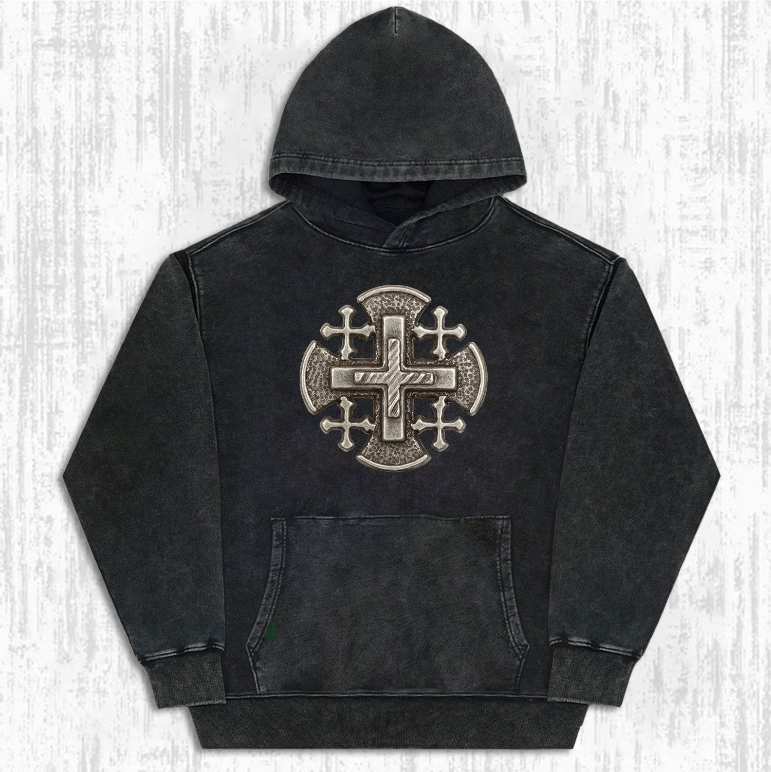 JERUSALEM CROSS VINTAGE T-SHIRT
