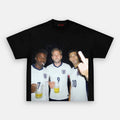Harry Kane & Jude Bellingham & Bukayo Saka England Football Style Tee