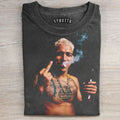 Charles Oliveira Middle Finger Vintage Tee