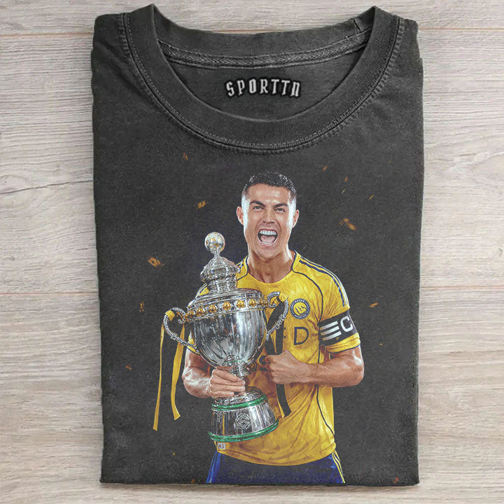 Cristiano Ronaldo CR7’s 2025–26 Saudi Pro League Title T-shirt