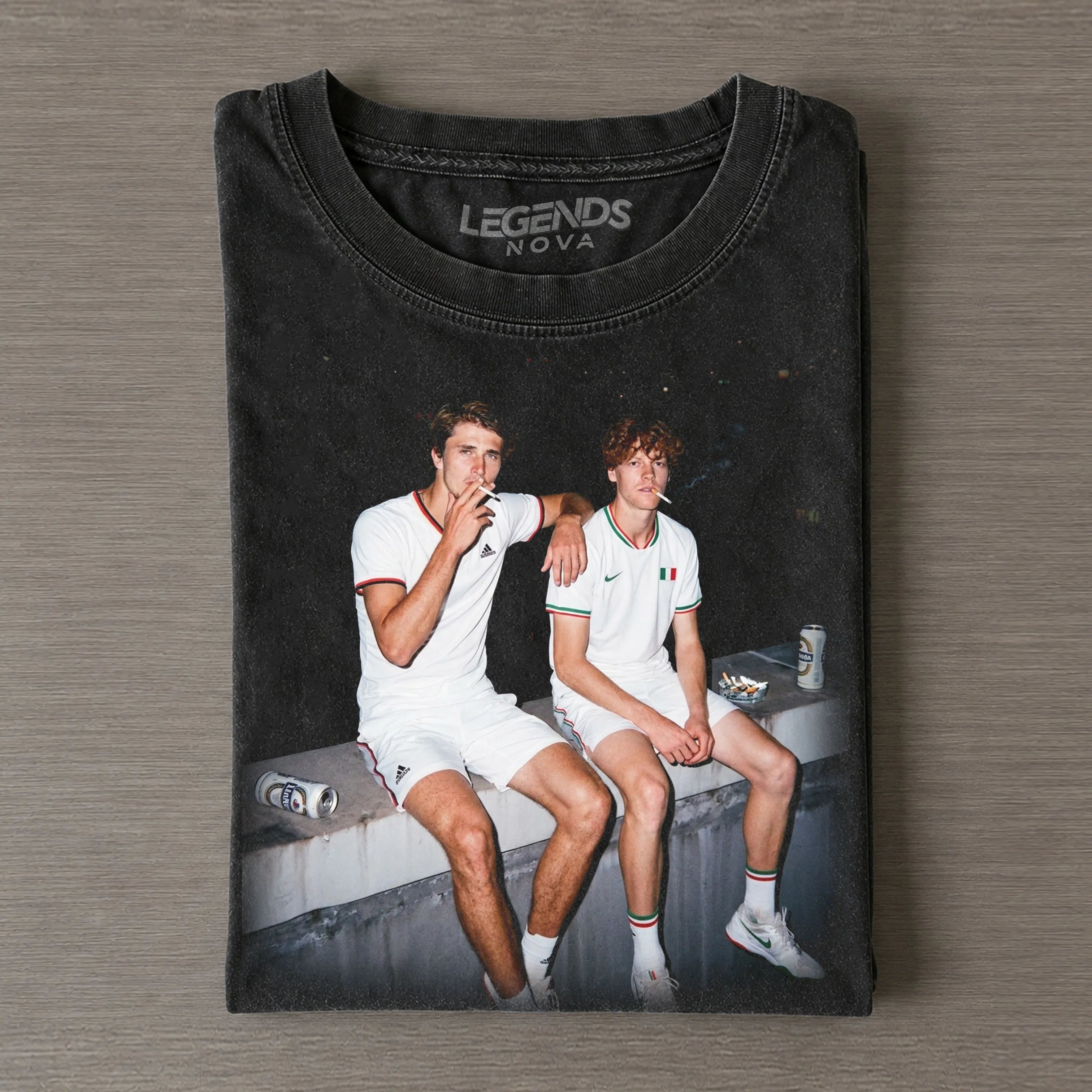 Wimbledon 2026 Men's Singles Germany Alexander Zverev & Italy Jannik Sinner Tennis T-shirt