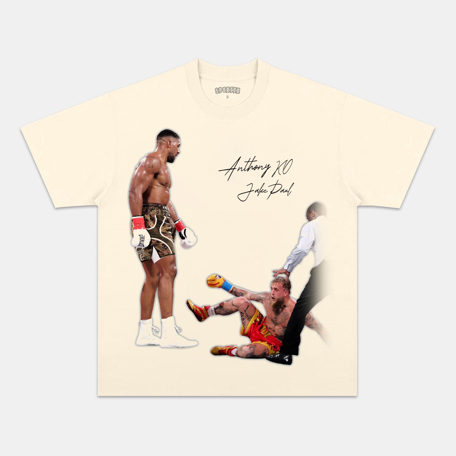 Anthony Joshua VS Jake Paul V2 TEE