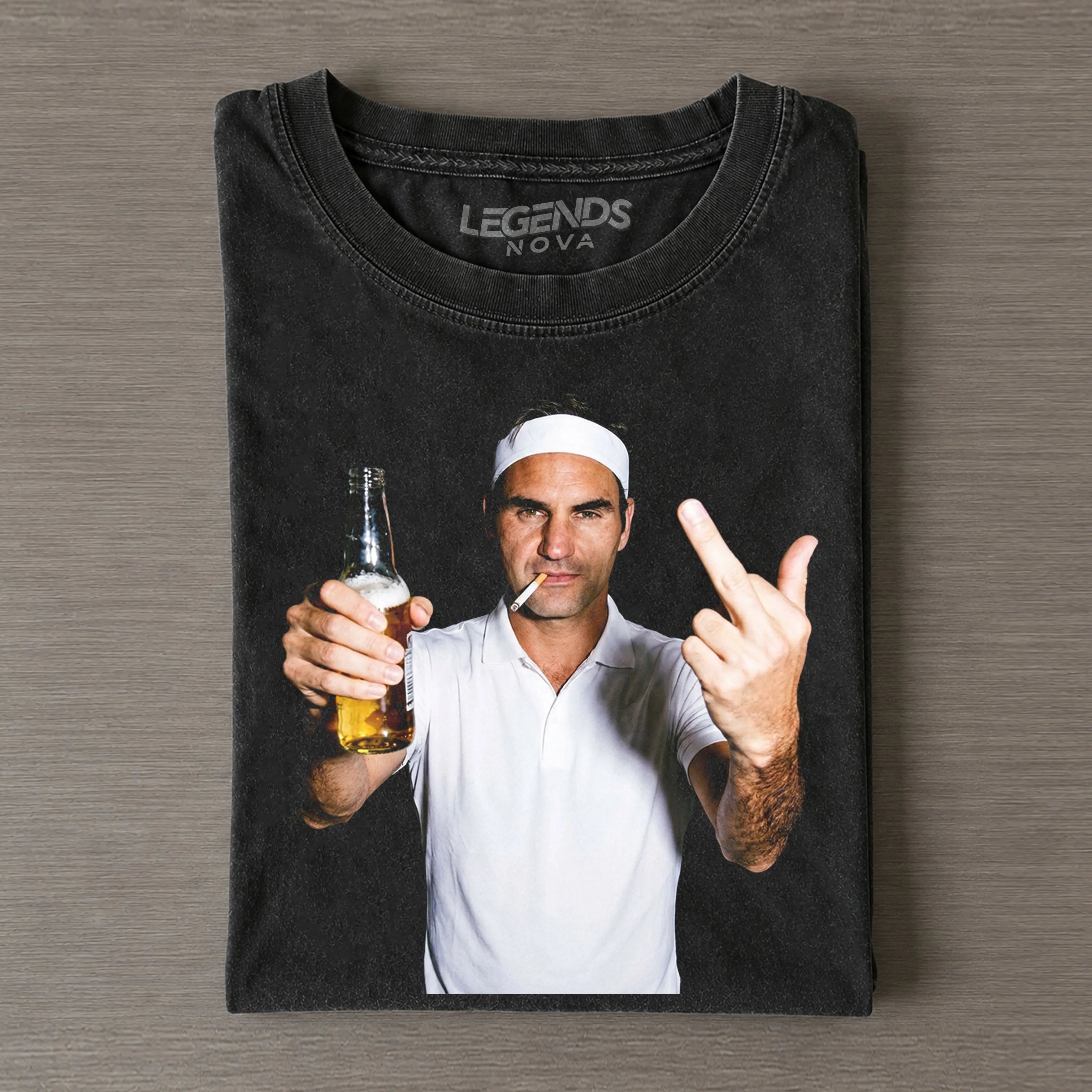 Roger Federer Legend 2026 Vintage T-shirt