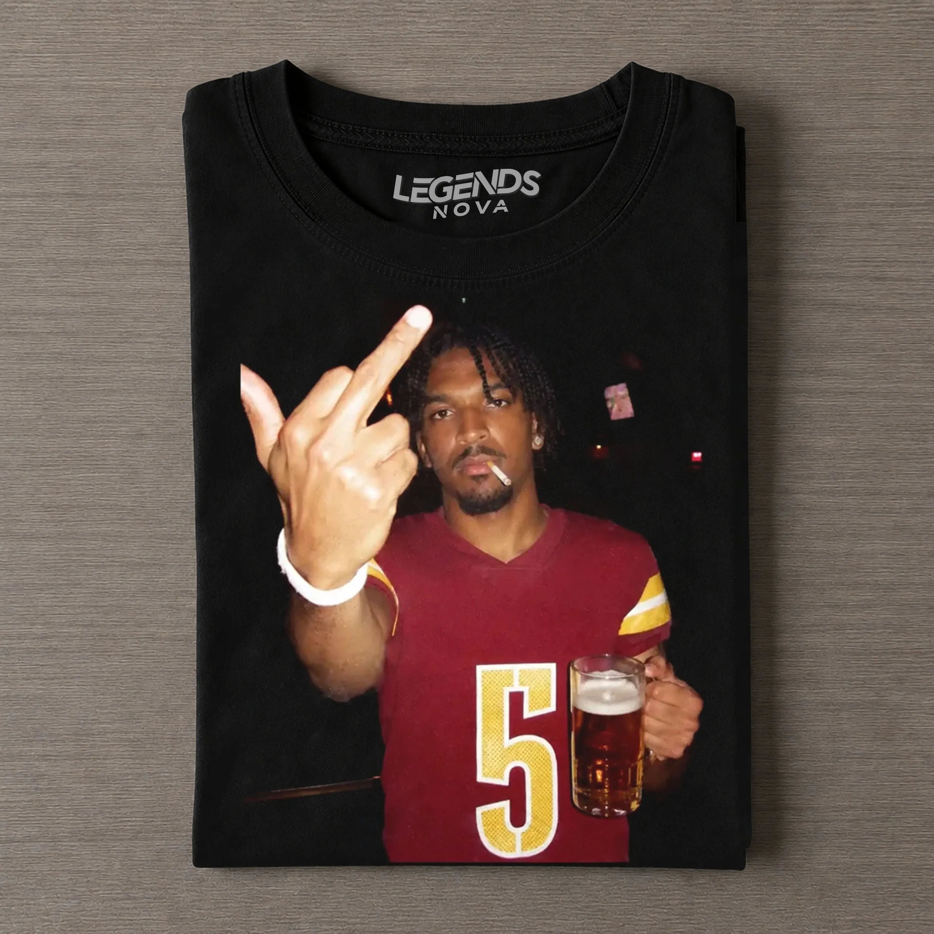 Jayden Daniels Football T-shirt
