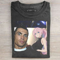 Cristiano Ronaldo x Shikimori Funny Collab Graphic T-shirt