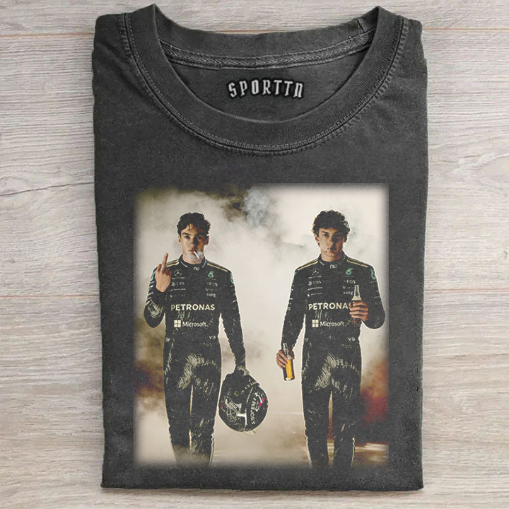 Kimi Antonelli & George Russell F1 T-shirt