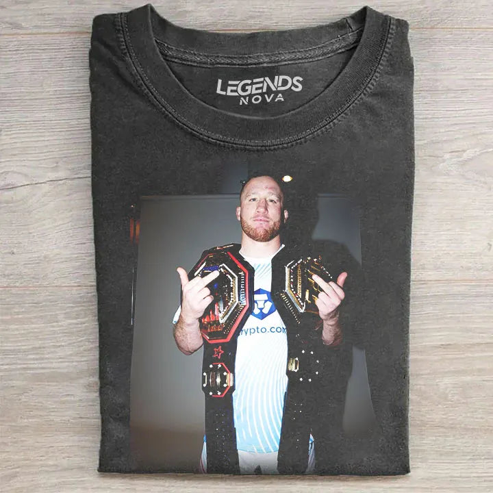 Justin Gaethje UFC Fighter T-shirt