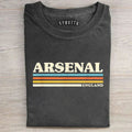 Retro Arsenal Shirt, Soccer England Custom Gift Sports Fans Graphic Tee