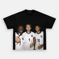 Harry Kane & Jude Bellingham & Bukayo Saka England Football Style Tee
