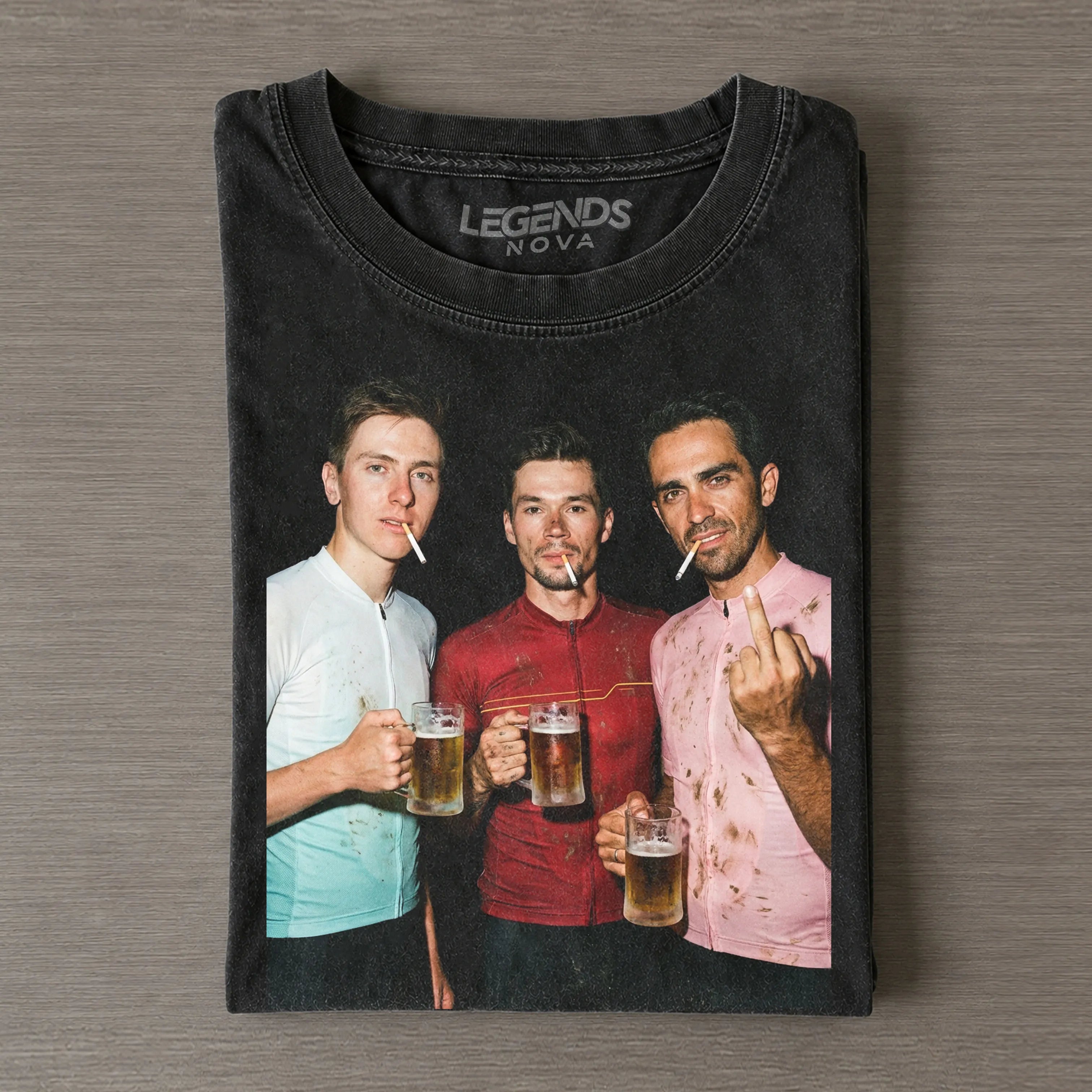 Tadej Pogačar &  Primož Roglič & Alberto Contador 2026 Vintage T-shirt