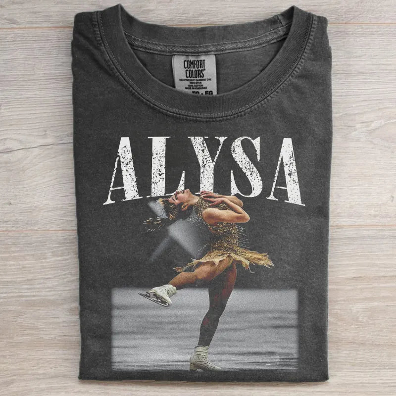 Alysa Liu Gold Medal USA Team Figure Skating Aesthetic T-shirt
