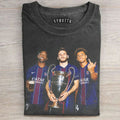PSG-Khvicha Kvaratskhelia & Désiré Doué & Ousmane Dembélé Tee