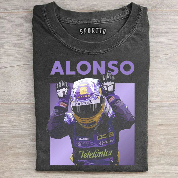 Fernando Alonso Retro T-shirt