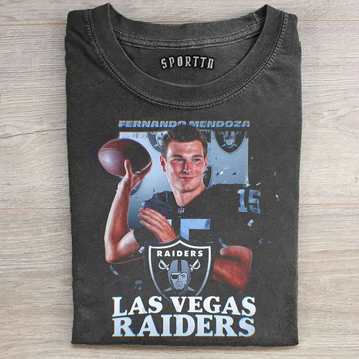 Fernando Mendoza Raiders NFL No. 1 pick T-shirt