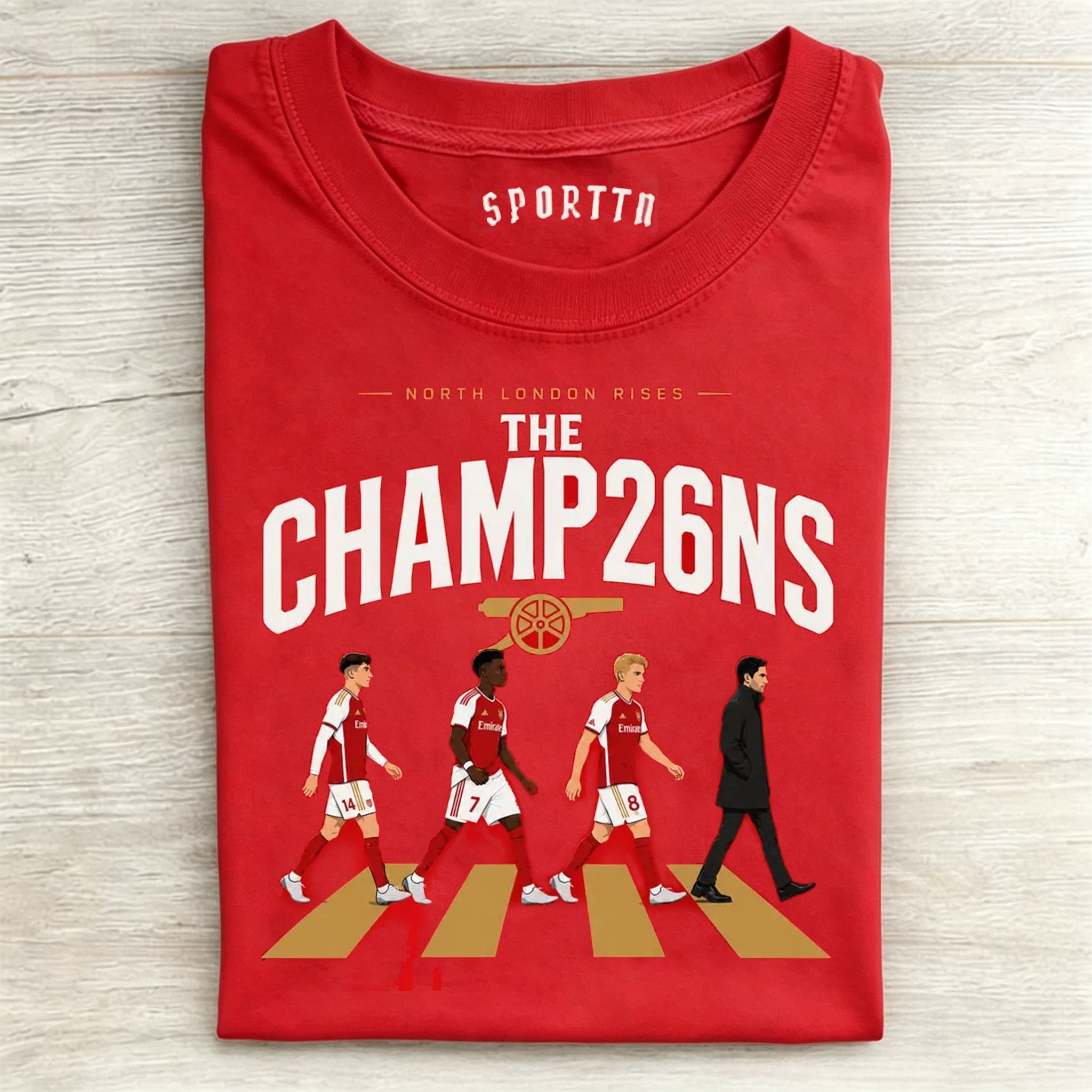Arsenal Premier League Champions Shirt, North London Victory Tee, Historic Championship Celebration Shirt