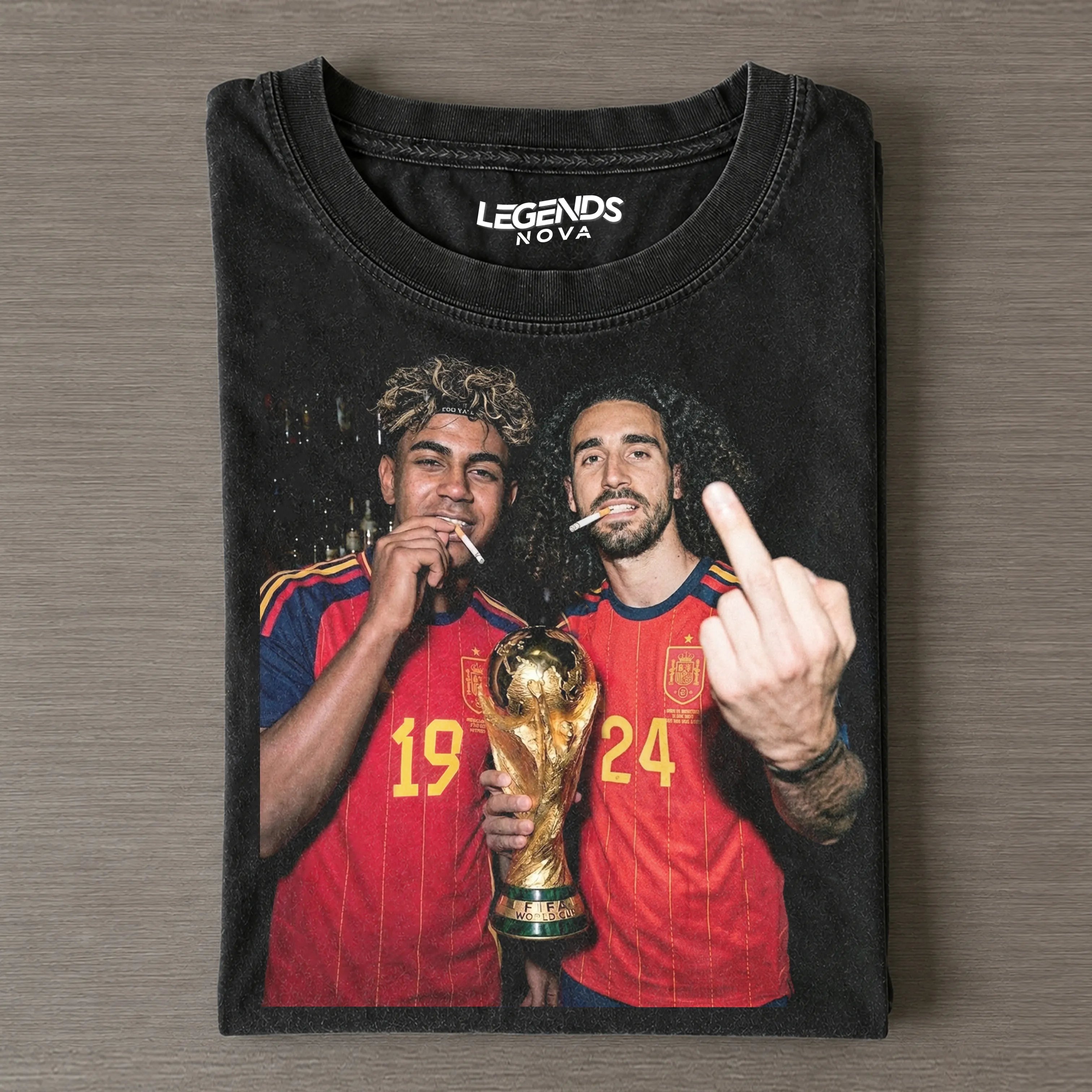 Lamine Yamal & Marc Cucurella FIFA 2026 Champion Tee