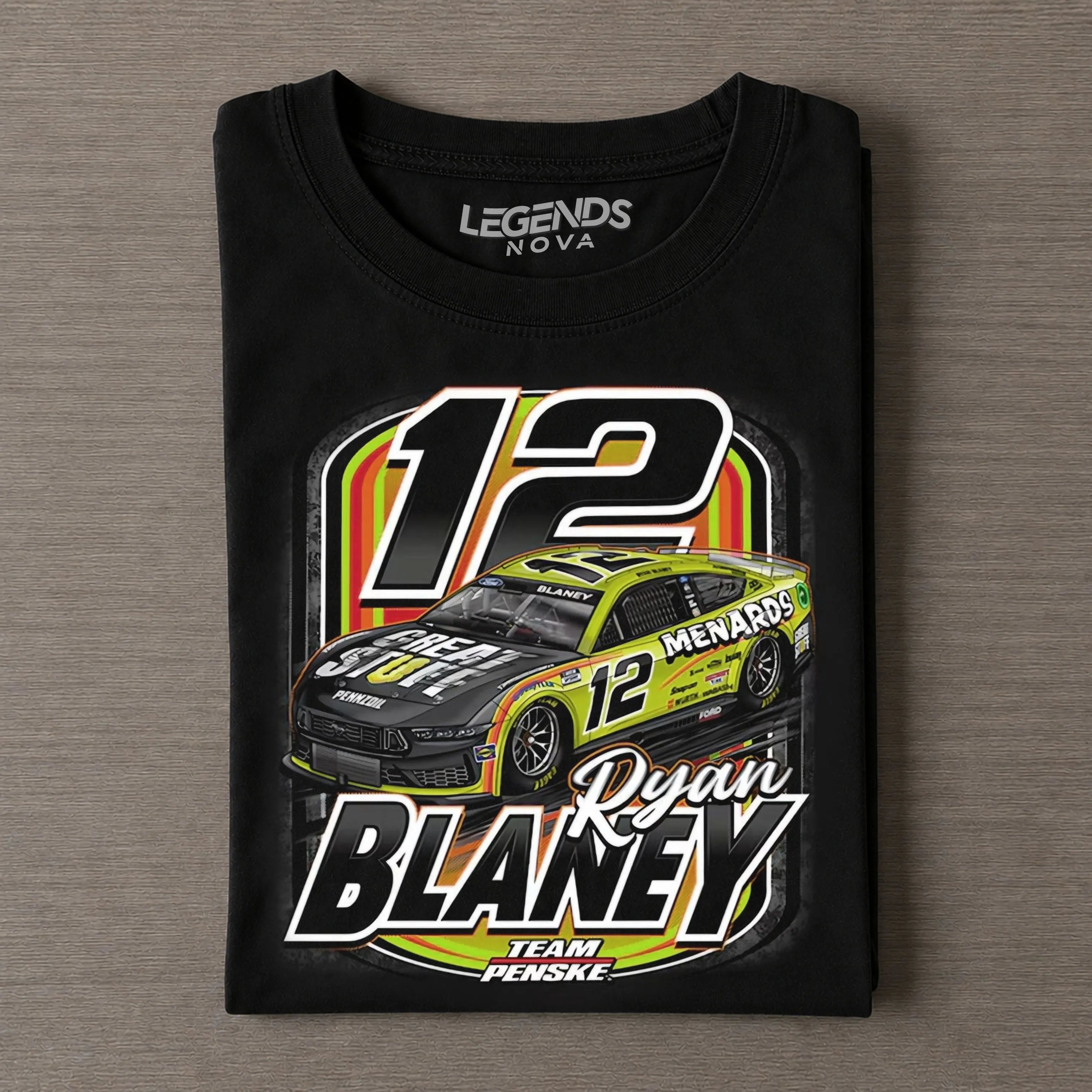 Ryan Blaney #12 Nascar Tee