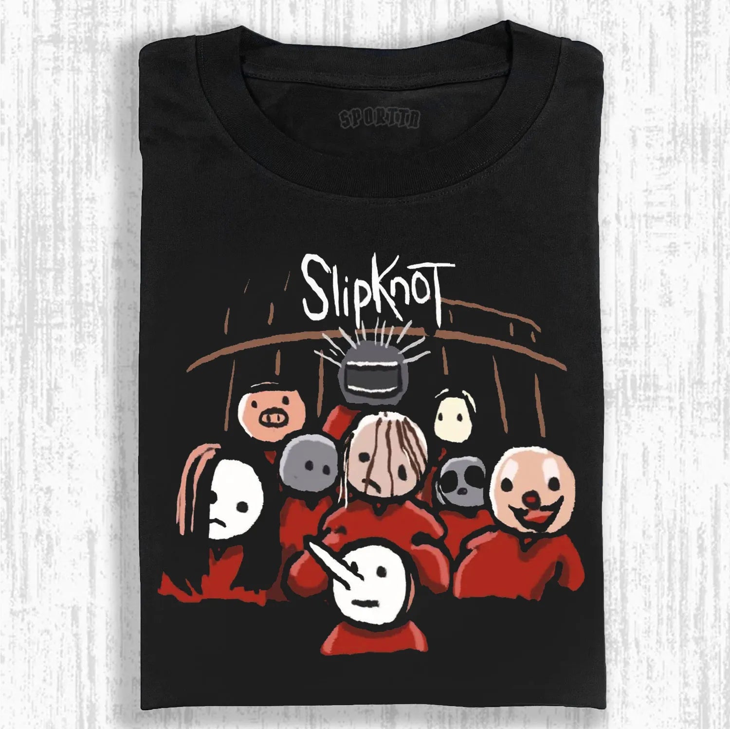 MUSIC SLIPKNOT VINTAGE WASHED TEE/SWEATSHIRT/HOODIE