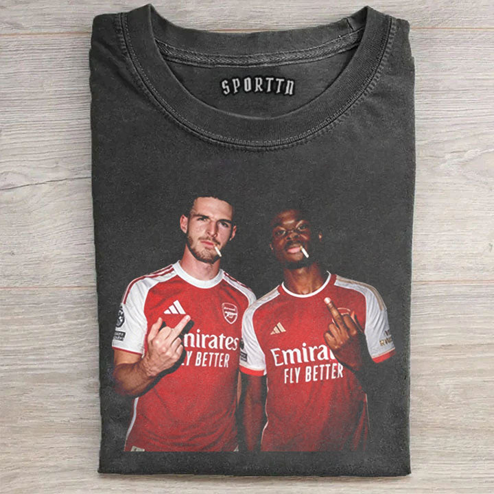 Arsenal-Declan Rice & Bukayo Saka Tee