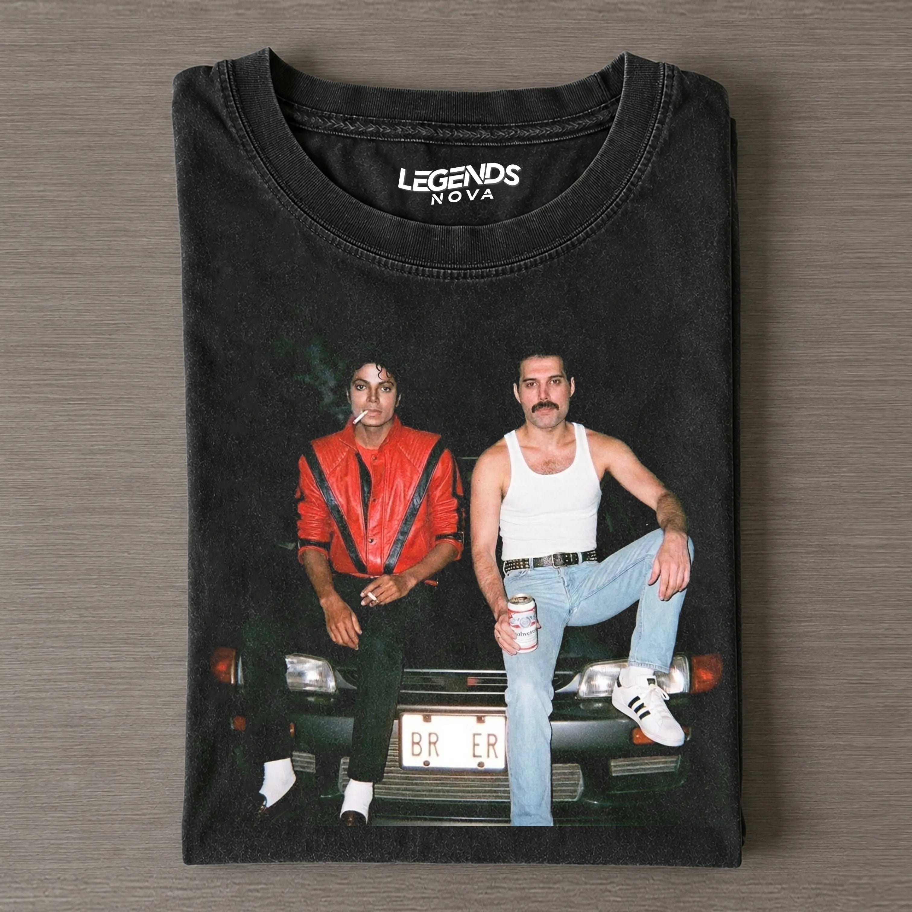 Michael Jackson & Freddie Mercury Tee