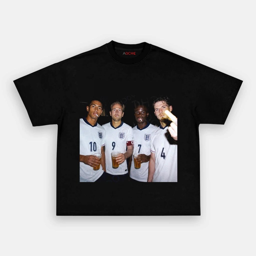 Harry Kane & Jude Bellingham & Bukayo Saka & Declan Rice England Football Style Tee