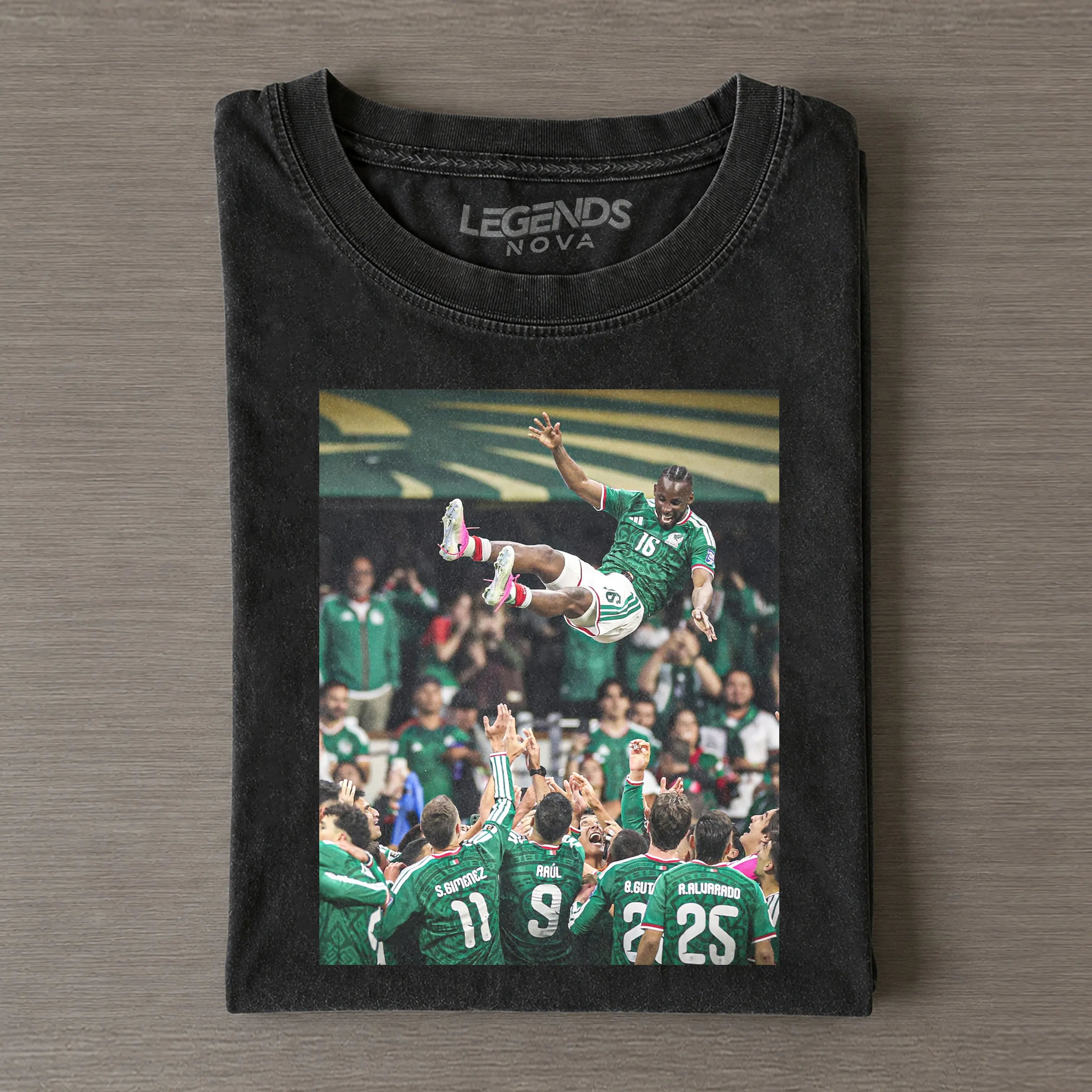 2026 World Cup Mexico Team Honor Julián Quiñones T-Shirt