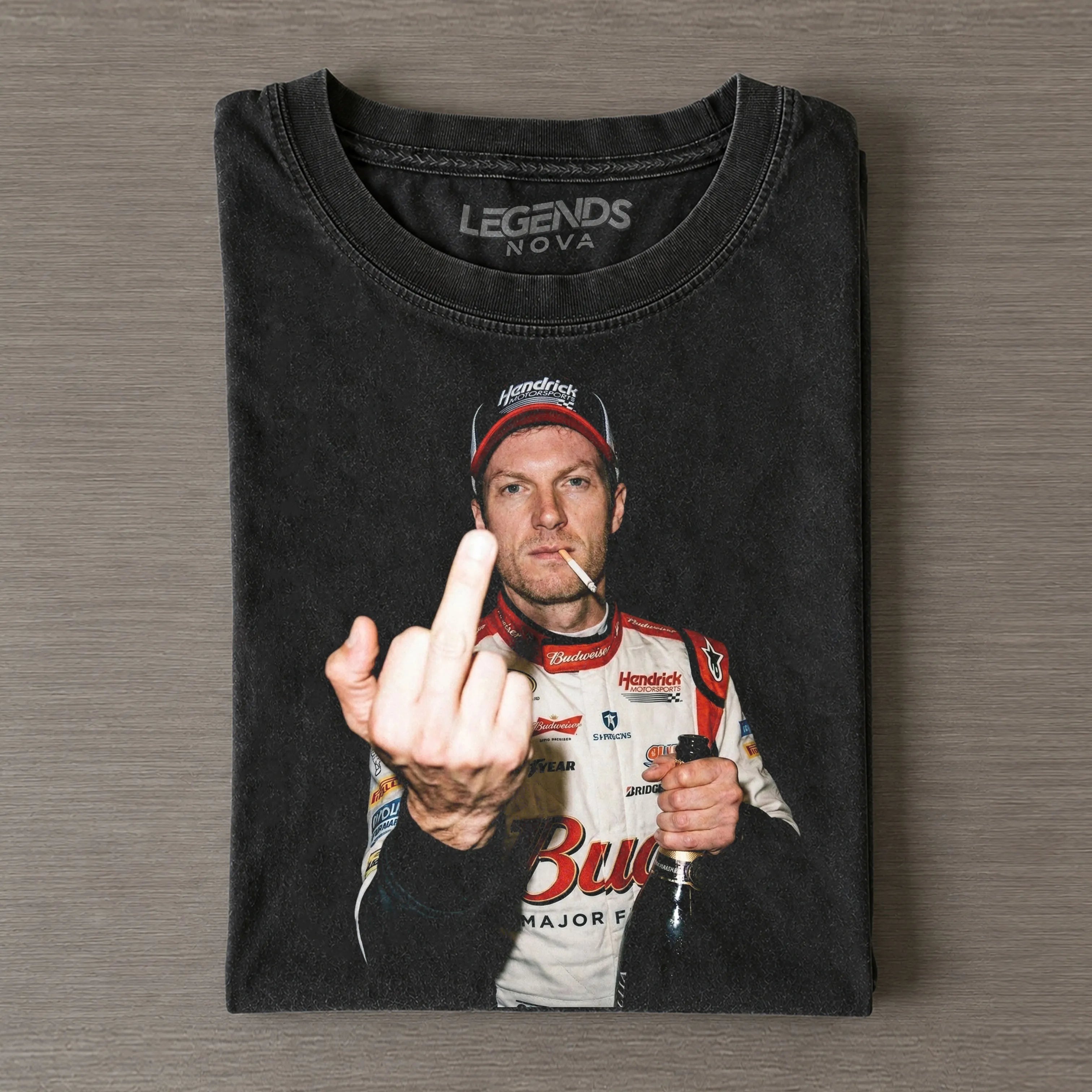 Dale Earnhardt Jr.  Legend Vintage T-shirt