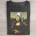 Retro Mona Lisa Art T-shirt