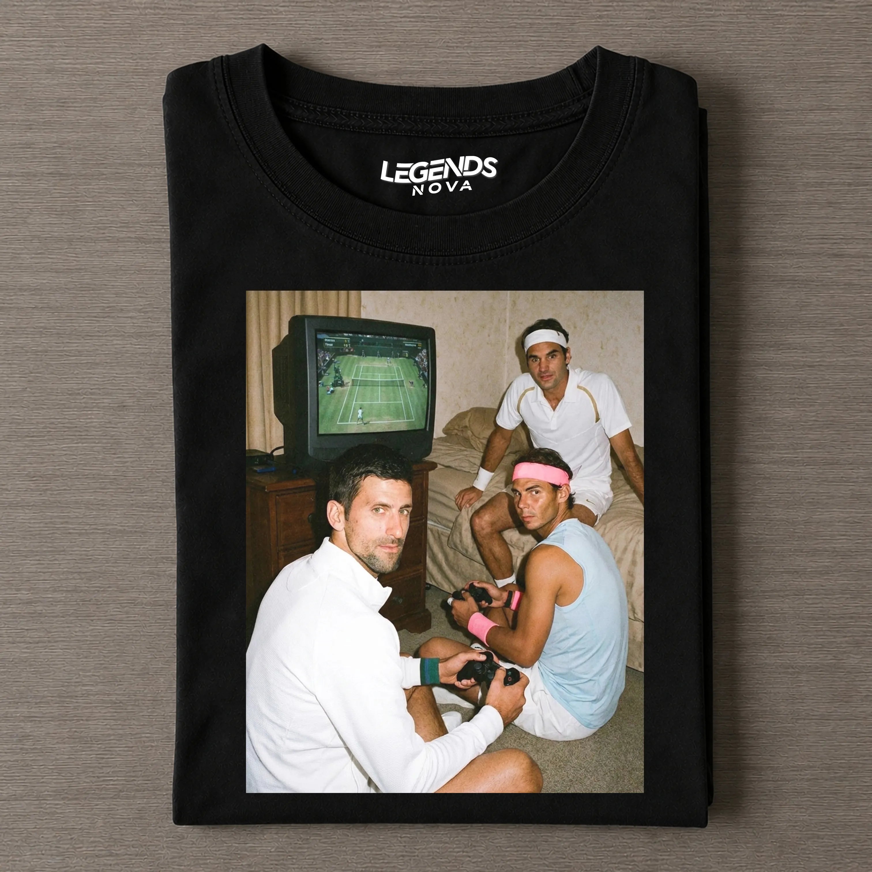 Djokovic & Nadal & Federer 2026 Tee