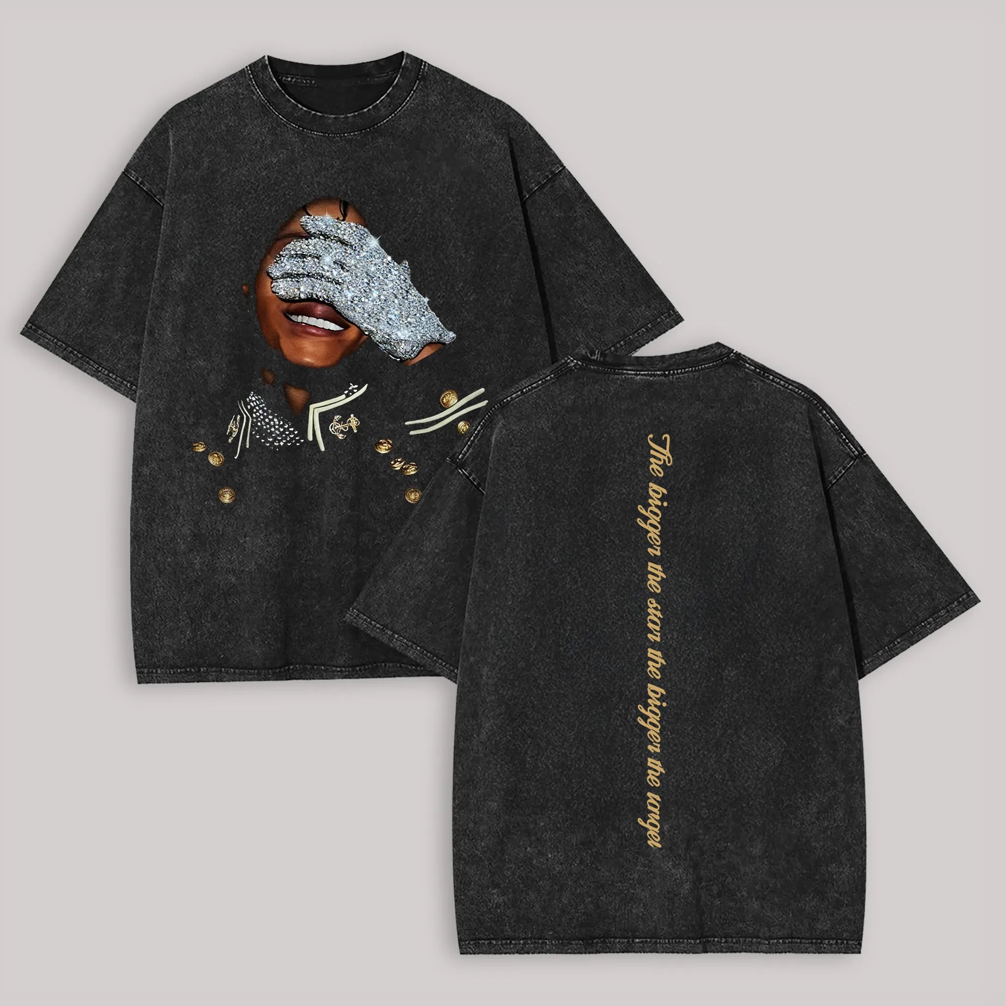 Legend Michael Vintage T-shirt(Double-sided Print)