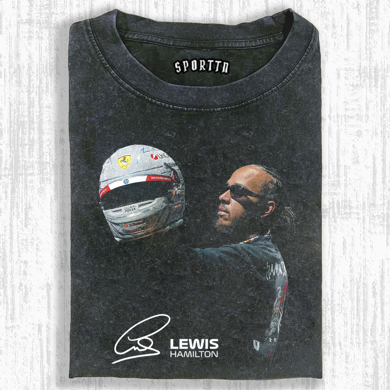 F1 Lewis Hamilton Signed Version Tee/Sweatshirt/Hoodie