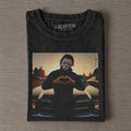 Halloween Michael Myers Heart Vintage Tee