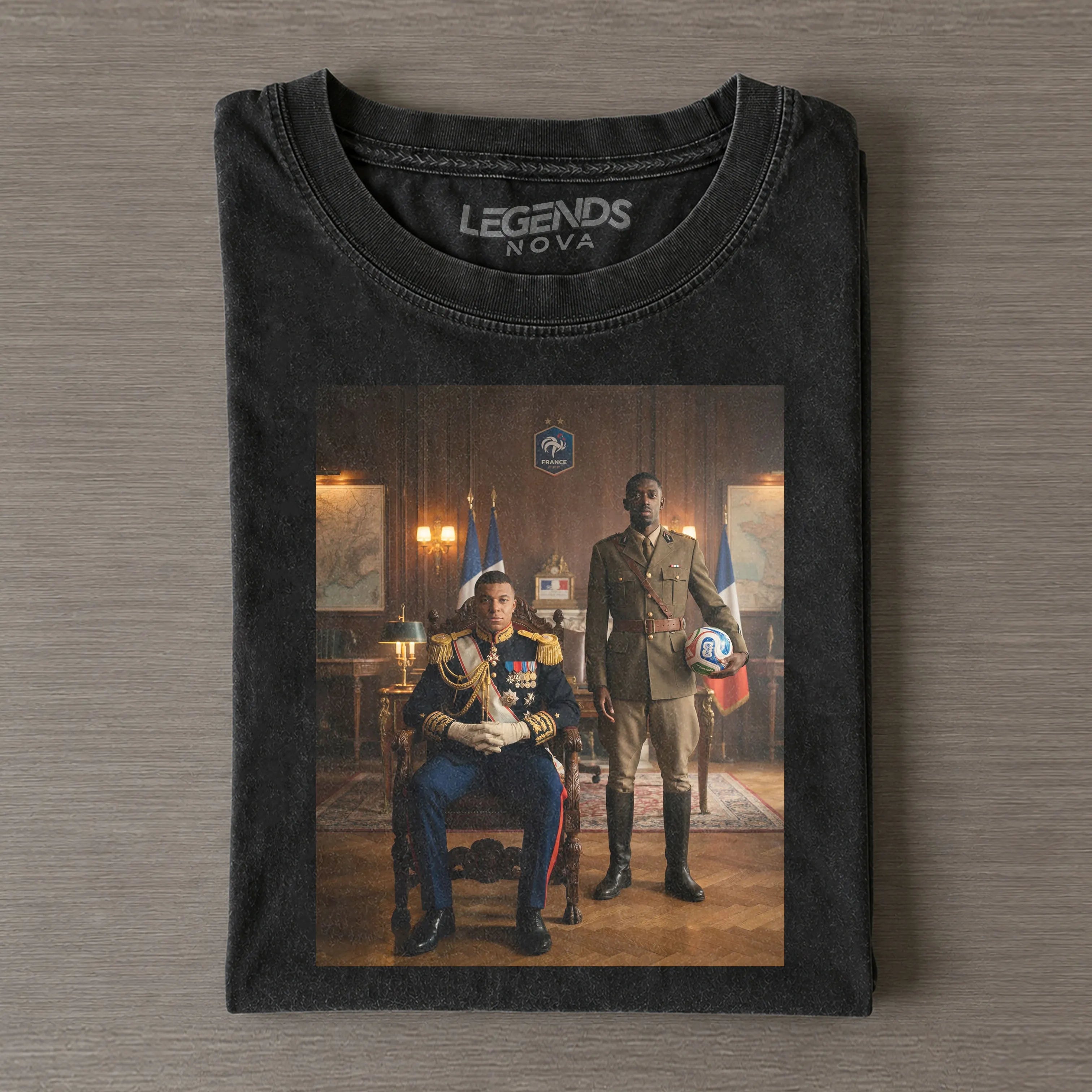 Ousmane Dembélé & Kylian Mbappé France Tee