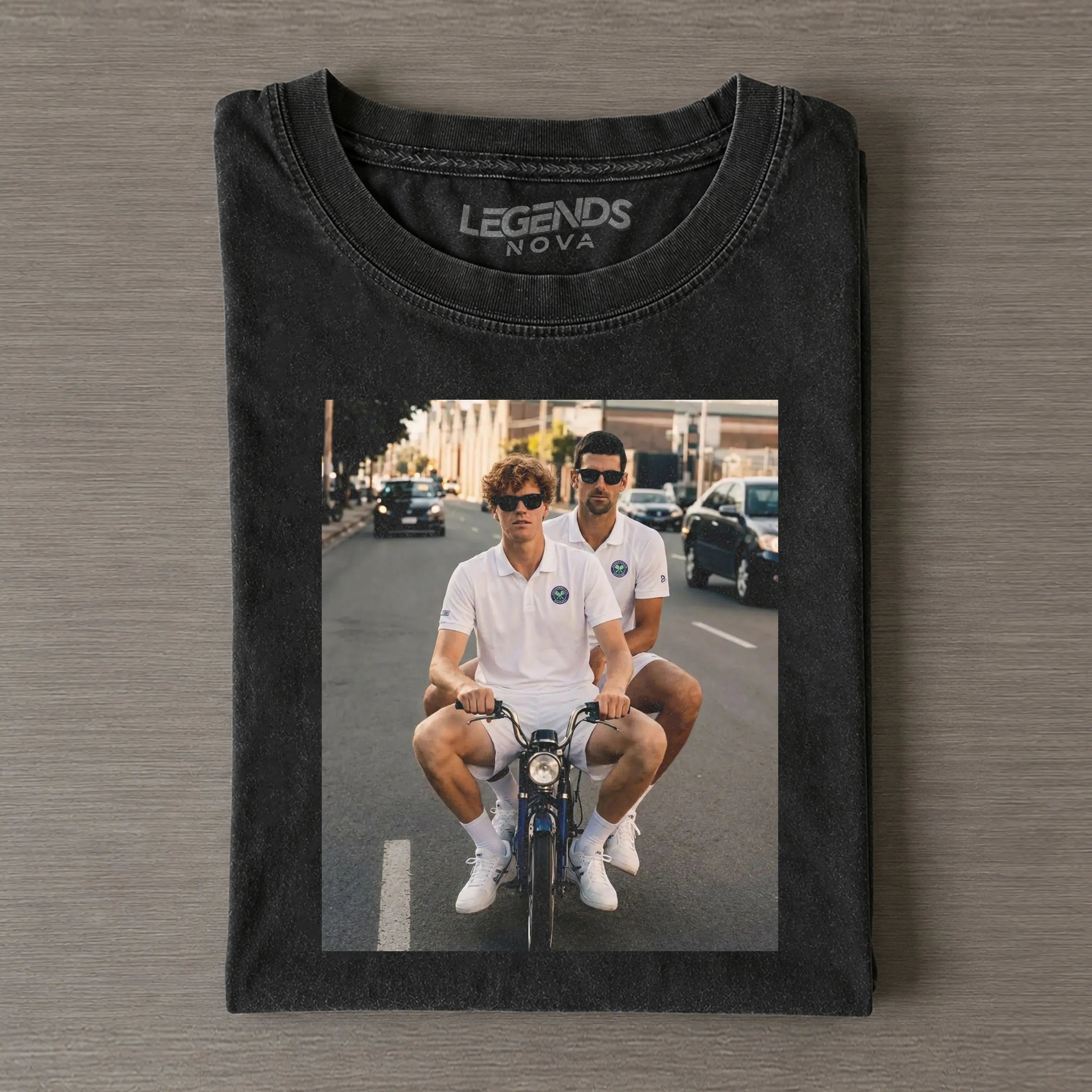 Wimbledon 2026 Men's Singles Germany Novak Djokovic & Italy Jannik Sinner Tennis T-shirt