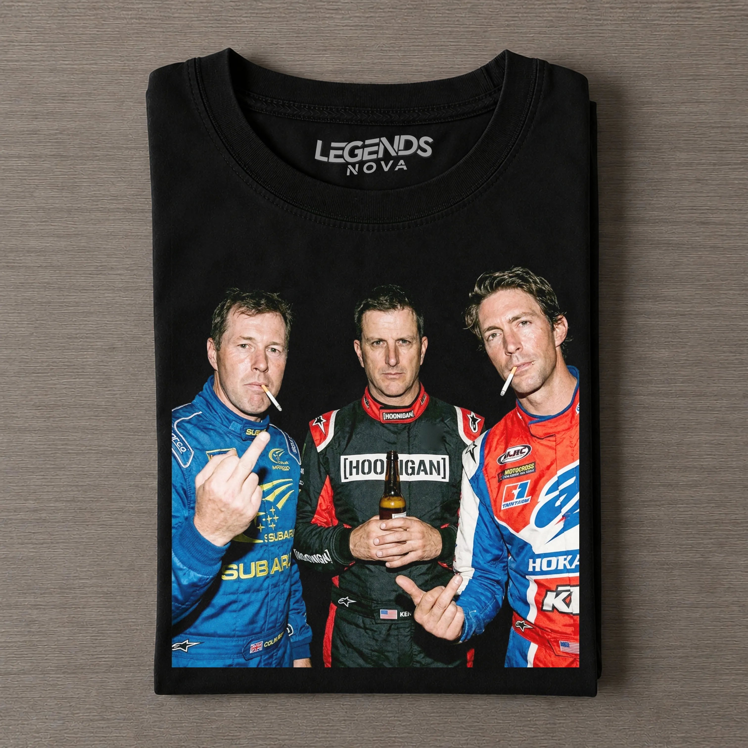 Colin McRae & Ken Block & Travis Pastrana丨WRC T-shirt