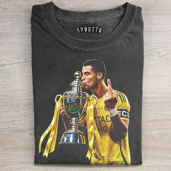 Cristiano Ronaldo CR7 2025–26 Saudi Pro League Title T-shirt