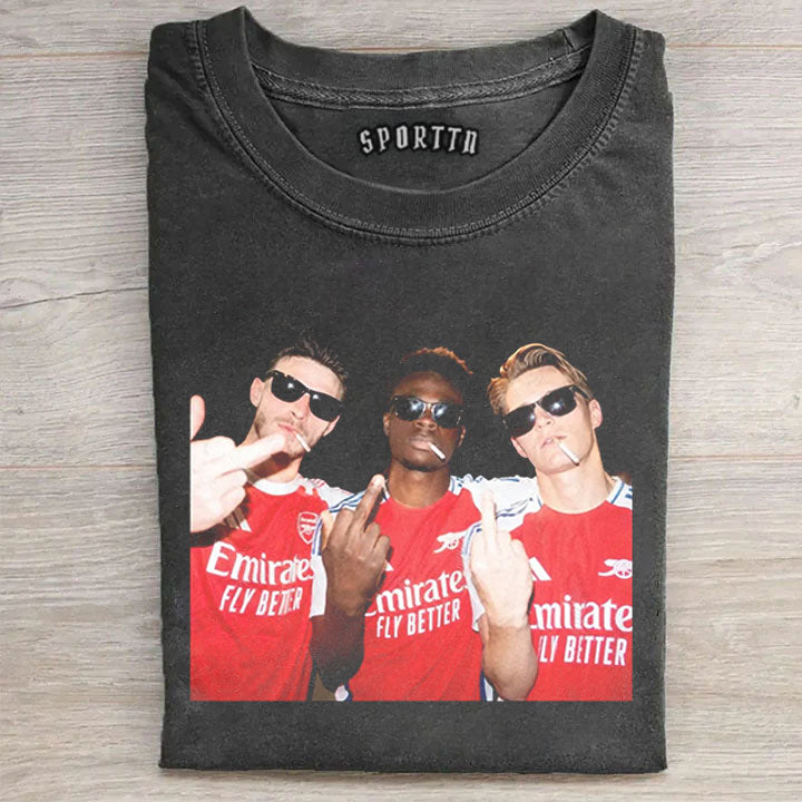 Arsenal-Declan Rice & Martin Ødegaard & Bukayo Saka T-shirt