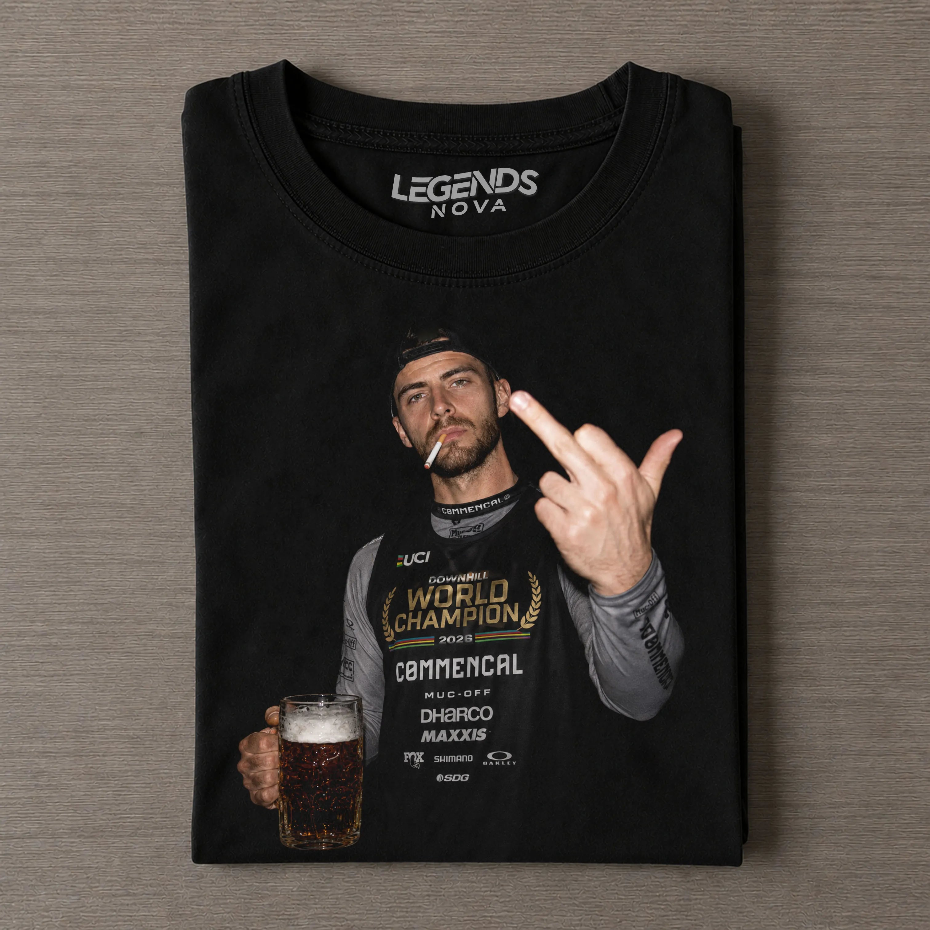 Amaury Pierron 2026 UCI MTB DHI World Champs T-shirt