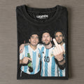 Lionel Messi & Diego Maradona & Gabriel Batistuta Tee