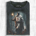KNIGHTS TEMPLAR - THEMED RETRO T-SHIRT