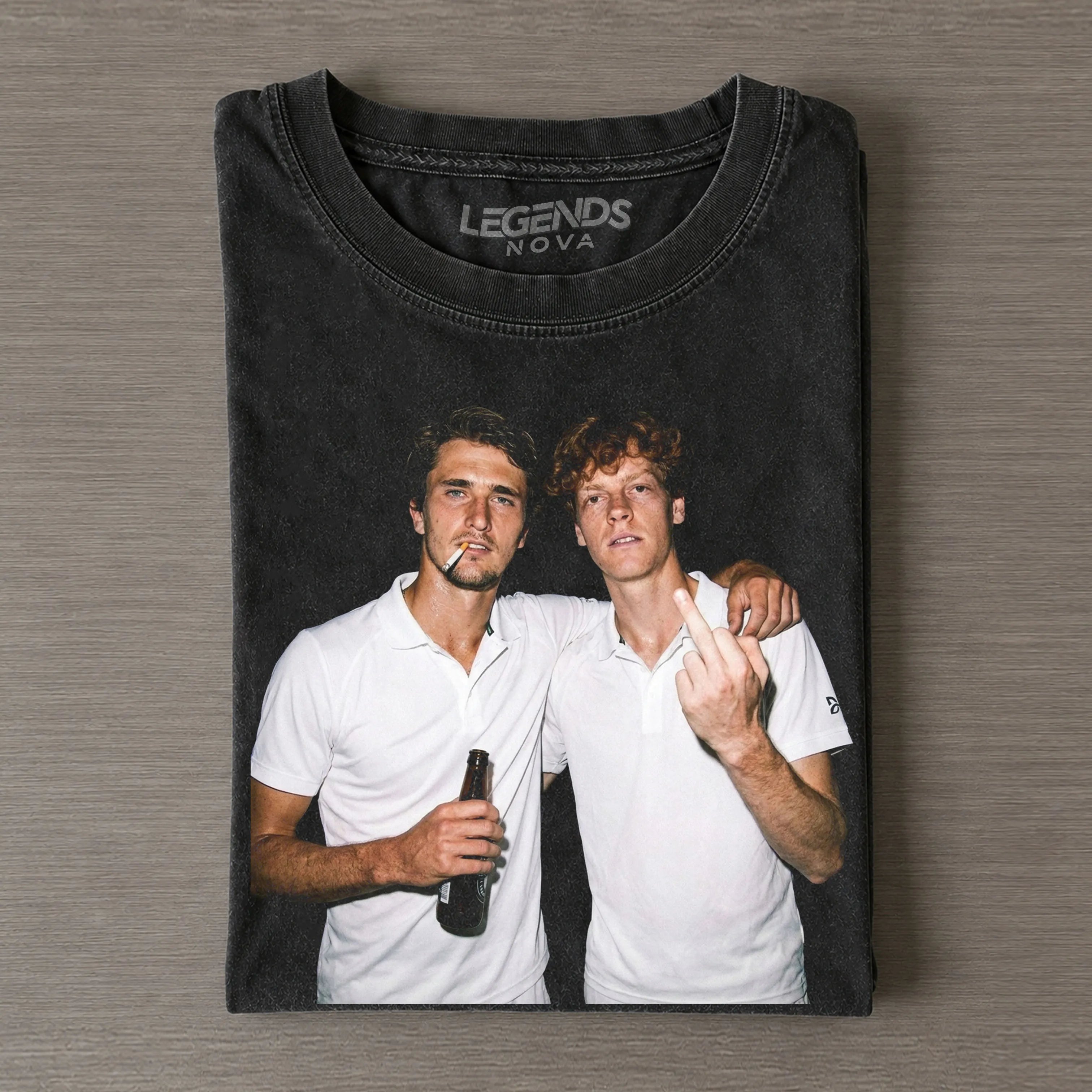 Wimbledon 2026 Men's Singles Germany Alexander Zverev & Italy Jannik Sinner Tennis T-shirt