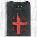 JERUSALEM CROSS VINTAGE T-SHIRT