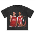Arsenal-Declan Rice & William Saliba Tee
